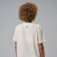 Nike Jordan Brooklyn женская Graphic футболка цвет белый