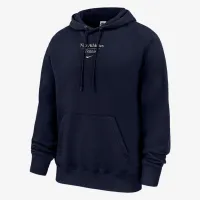 Nike Club Fleece мужские Tennis Pullover Толстовка с капюшоном синий