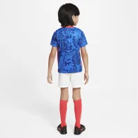 FFF 2022 Home Little детские Nike Dri-FIT Soccer Kit синий