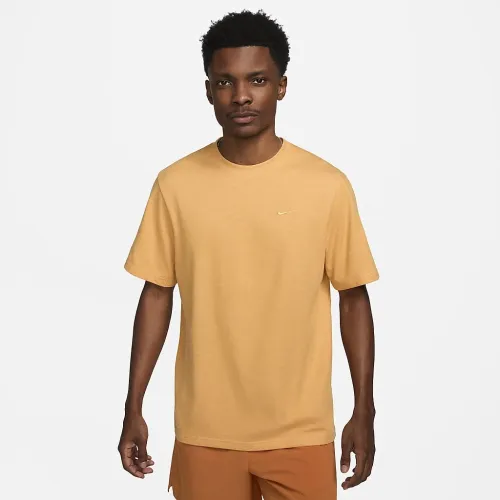 Nike Primary мужские Dri-FIT Short-Sleeve Versatile Top Orange