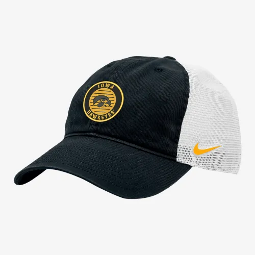 Iowa Heritage86 Nike College Trucker Hat колір коричневий