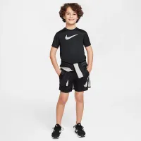 Nike Trophy23 Big детские Dri-FIT Short-Sleeve Top цвет черный