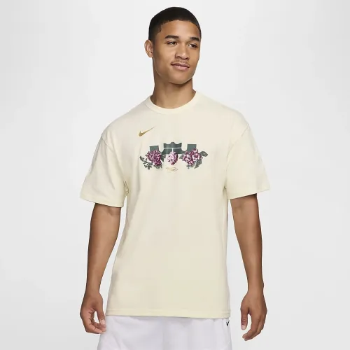 Nike LeBron мужские Max90 баскетбольные футболка цвет белый
