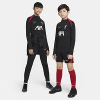 Liverpool FC Strike Big дитячі Nike Dri-FIT Soccer Drill Top колір чорний