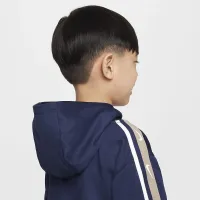 Nike Dri-FIT Sportswear Club Little детские Poly Pullover and Pants набор синий