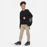 Nike Sportswear Tech Fleece Big детские (для мальчиков) Pants цвет коричневый