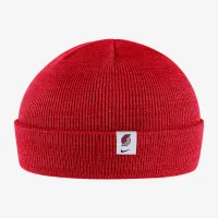 Portland Trail Blazers Icon Edition Nike Fisherman Beanie цвет красный