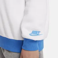Nike Sportswear Little дитячі Colorblocked Rib Crew колір білий