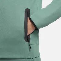 Nike Sportswear Tech Fleece Windrunner мужские Full-Zip Толстовка с капюшоном цвет зеленый