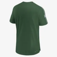 New York Jets Sideline Coach чоловічі Nike Dri-FIT NFL Top колір зелений