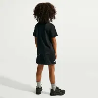 Nike Sportswear In The Zone Little дитячі Relaxed Jersey 2-Piece комплект колір чорний