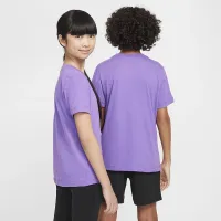 Nike Sportswear Big детские футболка цвет фиолетовый
