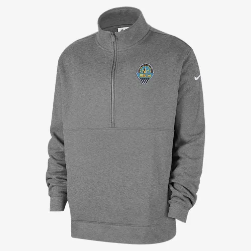 Chicago Sky Club мужские Nike WNBA Half-Zip Top цвет серый