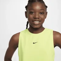 Nike Pro Girls' Dri-FIT тренувальні Tank Top Yellow