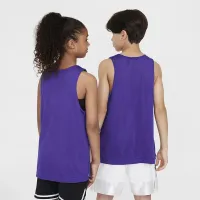 Nike Big детские Dri-FIT Reversible Jersey цвет фиолетовый