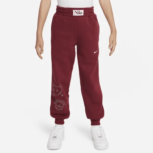 Nike Culture of баскетбольні Big дитячі баскетбольні Loose Pants колір червоний