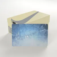 Nike Gift Card Mailed in a Mini Nike Shoebox синий