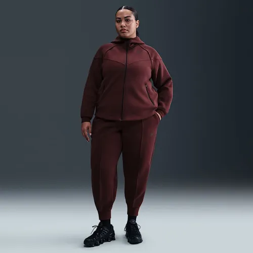 Nike Sportswear Tech Fleece жіноча Mid-Rise Joggers (великі розміри) колір червоний