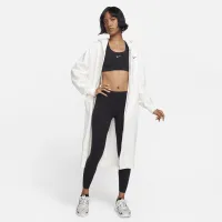 Nike Sportswear Phoenix Fleece женская оверсайз Long Full-Zip Толстовка с капюшоном цвет белый