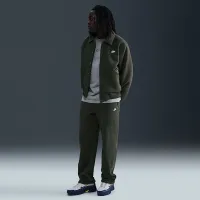 Nike Sportswear Club мужские High-Pile Fleece Coaches Куртка цвет зеленый