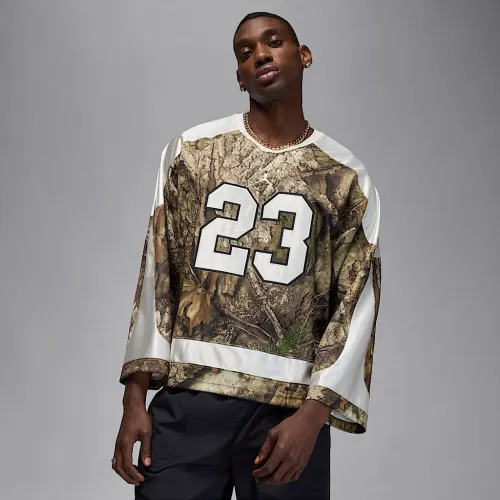 Nike Jordan Brooklyn чоловічі Realtree Hockey Jersey колір зелений