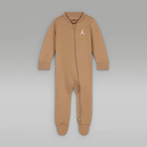 Nike Jordan Baby (0-9M) Jumpman Footed Coverall цвет коричневый