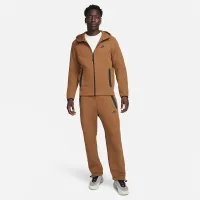 Nike Sportswear Tech Fleece чоловічі Open-Hem Sweatpants колір коричневий