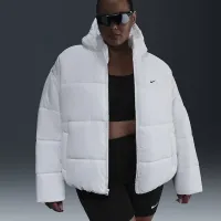 Nike Sportswear Classic Puffer жіноча Therma-FIT Loose Hooded Куртка (великі розміри) колір білий