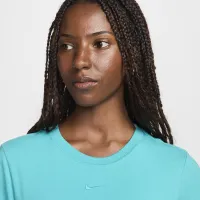Nike Sportswear Chill Knit женская футболка цвет зеленый
