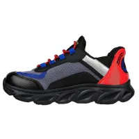 Кроссовки wsuwane Детские SKECHERS FLEX GLIDE (403840L-BKMT)