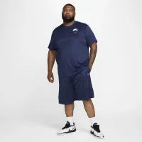 Nike мужские Dri-FIT баскетбольные футболка синий