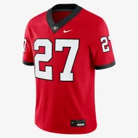 Georgia Bulldogs чоловічі Nike Dri-FIT College Game Jersey колір червоний