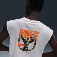 Nike чоловічі Sleeveless Fitness футболка колір білий