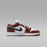 Nike Air Jordan 1 Low SE Big дитячі Кросівки колір білий