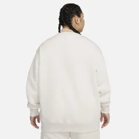Nike Sportswear Phoenix Fleece женская оверсайз Crew-Neck свитшот (большие размеры) цвет коричневый