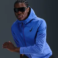 Nike AeroSwift чоловічі Storm-FIT Aerogami Running Куртка блакитний