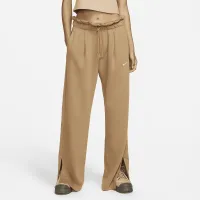Nike Sportswear Everyday Modern женская С высокой Талией Fleece Open-Hem Pants цвет коричневый