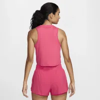 Nike One Classic женская Dri-FIT Cropped Tank Top Pink