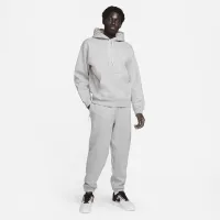 Nike Solo Swoosh чоловічі Fleece Pullover Толстовка з капюшоном колір сірий