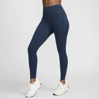 Nike Universa жіноча Medium-Support З високою талією Full-Length лосіни з кишенямиблакитний