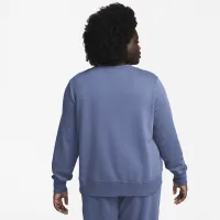 Nike Sportswear Club Fleece женская Crew-Neck свитшот (большие размеры) синий