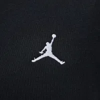 Nike Jordan Brooklyn Fleece жіноча Crew-Neck світшот колір чорний