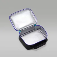 Nike Air Jordan Lunch наплічник Big дитячі наплічник (18L) and Lunch сумка (3L) колір чорний