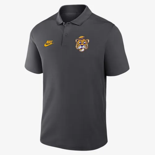 LSU Tigers Primetime Victory Legacy Vault Logo чоловічі Nike Dri-FIT College Polo колір сірий