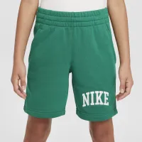 Nike Sportswear Club Big детские French Terry шорты цвет зеленый