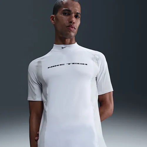Nike Tech мужские Dri-FIT Short-Sleeve Base Layer цвет белый