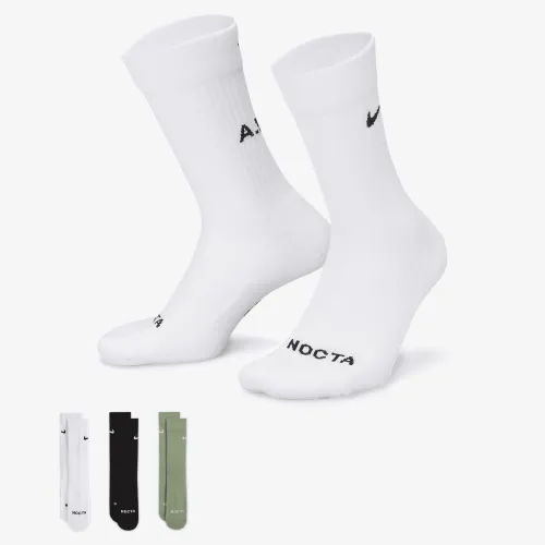 Nike NOCTA Crew шкарпетки 3 Pack різнокольорові
