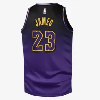 LeBron James Los Angeles Lakers 2024/25 City Edition Big дитячі Nike Dri-FIT NBA Swingman Jersey колір фіолетовий
