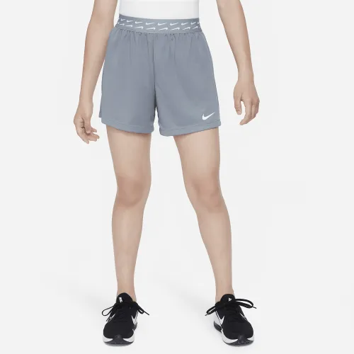 Nike Trophy Big дитячі (Girls') Dri-FIT тренувальні шорти колір сірий