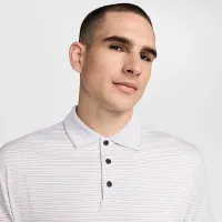 Nike Tour чоловічі Dri-FIT Striped для гольфу Polo колір білий
